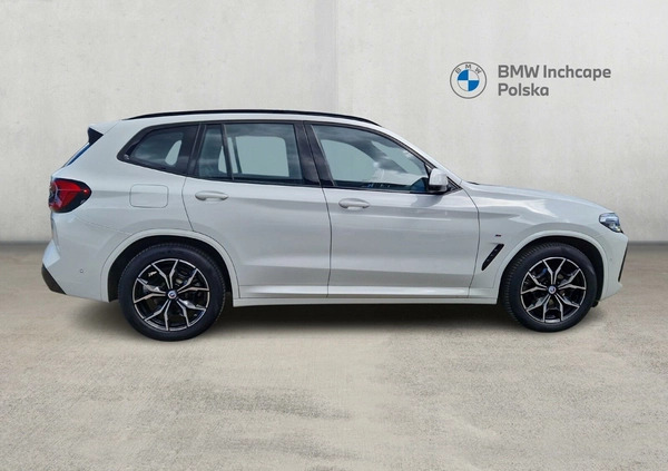 BMW X3 cena 219900 przebieg: 33962, rok produkcji 2022 z Kcynia małe 379